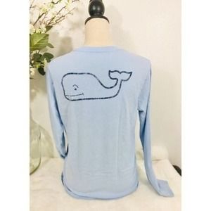 Vineyard Vines Long-Sleeve Whale Logo T-Shirt, L
